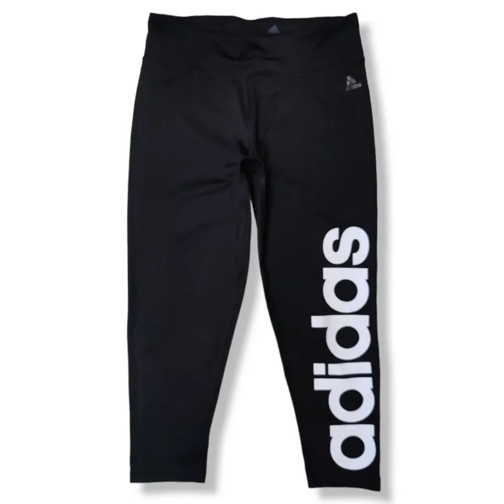 ADIDAS CLIMALITE CAPRI LEGGINGS - Picture 2 of 5